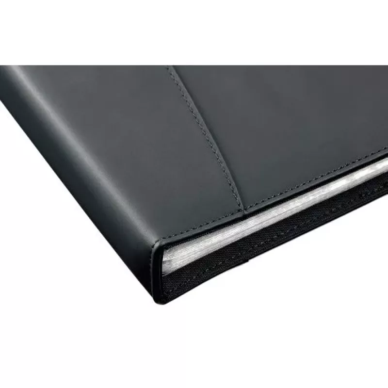 Rexel Soft Touch Smooth A4 zakladač s 24 obalmi čierna, čierna, 24 obalov, A4, 530 g, 237 mm, 324 mm