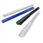 GBC ClickBind chrbty A4 34R 8 mm, priesvitné, 45 listov, plast, A4, 8 mm, 81 mm