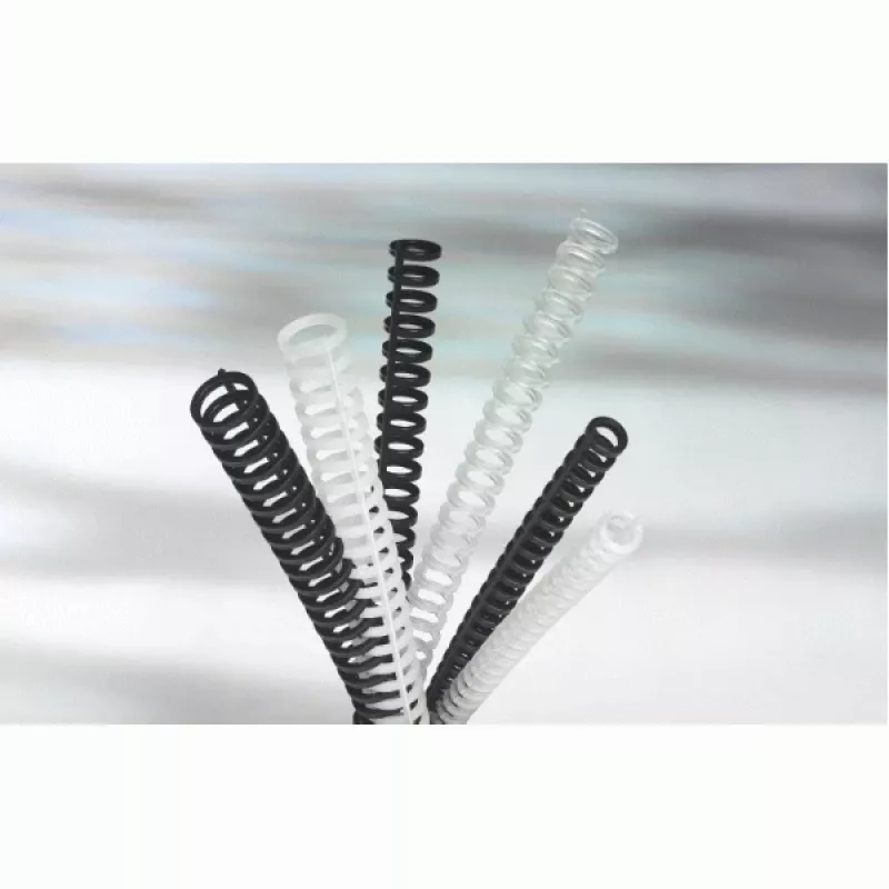 GBC ClickBind chrbty A4 34R 8 mm, priesvitné, 45 listov, plast, A4, 8 mm, 81 mm