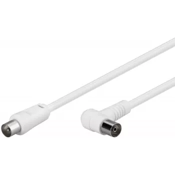Koaxiálny kábel Microconnect COAX015WA IEC IEC 1.5 m biely