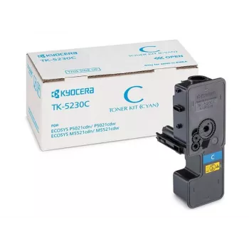 Kyocera TK-5230C tonerová kazeta, azúrová, originálna (0T2R9CNL)