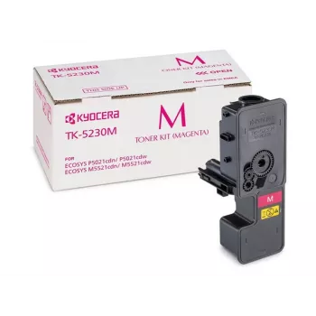 Kyocera TK-5230M tonerová kazeta, purpurová, originálna (0T2R9BNL)