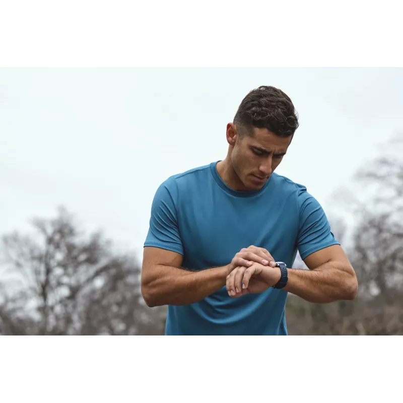Smartwatch Amazfit W2558GL2N — 1,32 palca (3,35 cm) AMOLED 466×466 px, GPS, 365 mAh, silikónový remienok (modrá)