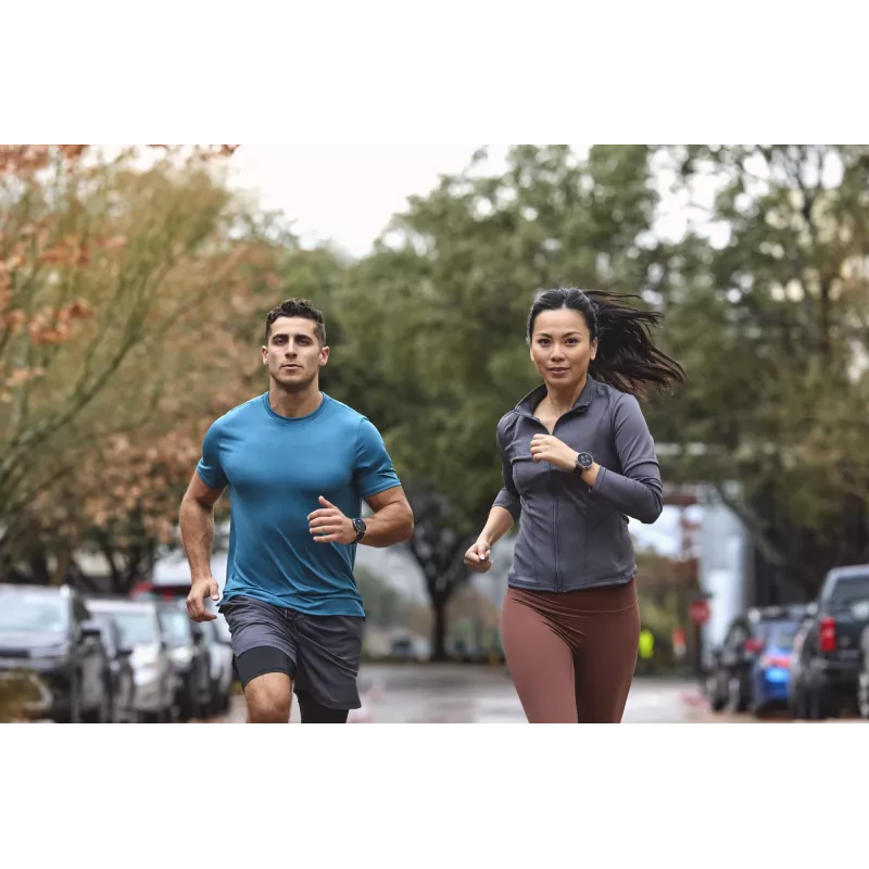 Smartwatch Amazfit W2558GL2N — 1,32 palca (3,35 cm) AMOLED 466×466 px, GPS, 365 mAh, silikónový remienok (modrá)
