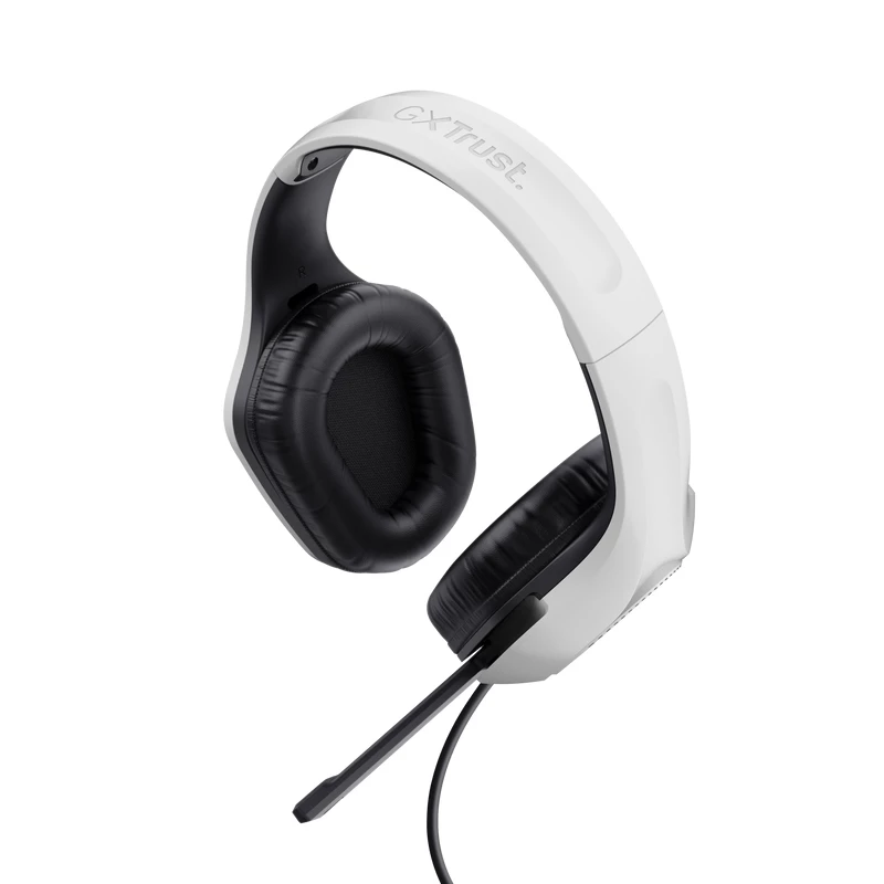 Trust GXT 415PS ZIROX Headset káblový Head-band herný čierna, biela