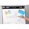 Mobilný flipchart s okrúhlou základňou Legamaster SKETCH EASY – oceľ, 5 koliesok, 720×600 mm