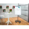 Mobilný flipchart s okrúhlou základňou Legamaster SKETCH EASY – oceľ, 5 koliesok, 720×600 mm