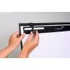 Mobilný flipchart s okrúhlou základňou Legamaster SKETCH EASY – oceľ, 5 koliesok, 720×600 mm