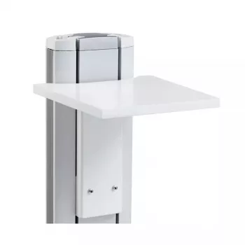 Príslušenstvo k multimediálnemu vozíku polica SMS Smart Media Solutions PD300010-P1 biela šírka 242 mm hĺbka 240 mm výška 248 mm
