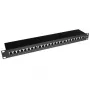 ACT patch panel CAT5E tienený 24 portov s krytom