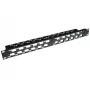 ACT 24-portový keystone jack 45-stupňový patch panel bez konektorov