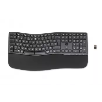HP 680 Comfort Dual-Mode klávesnica, plná veľkosť (100%), bezdrôtová, RF Wireless + Bluetooth, QWERTY, čierna