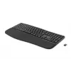 HP 680 Comfort Dual-Mode klávesnica, plná veľkosť (100%), bezdrôtová, RF Wireless + Bluetooth, QWERTY, čierna