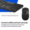HP 490C Multi-Device Dual-Mode Kombinácia klávesnice a myši, QWERTY