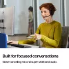Káblový stereo headset HP Poly Mission 425 USB — Bulk, hmotnosť 132 g