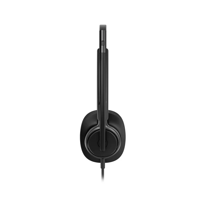 Káblový stereo headset HP Poly Mission 425 USB — Bulk, hmotnosť 132 g