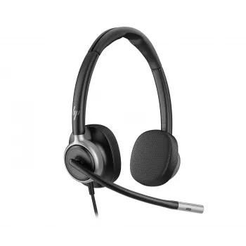 Káblový stereo USB headset HP Poly Mission 625 — okolo uší, 147 g, USB konektor (Bulk)