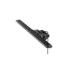 Stolná lampa Unilux Visiolight 8 W LED, napájanie USB, sivá, ABS & hliník
