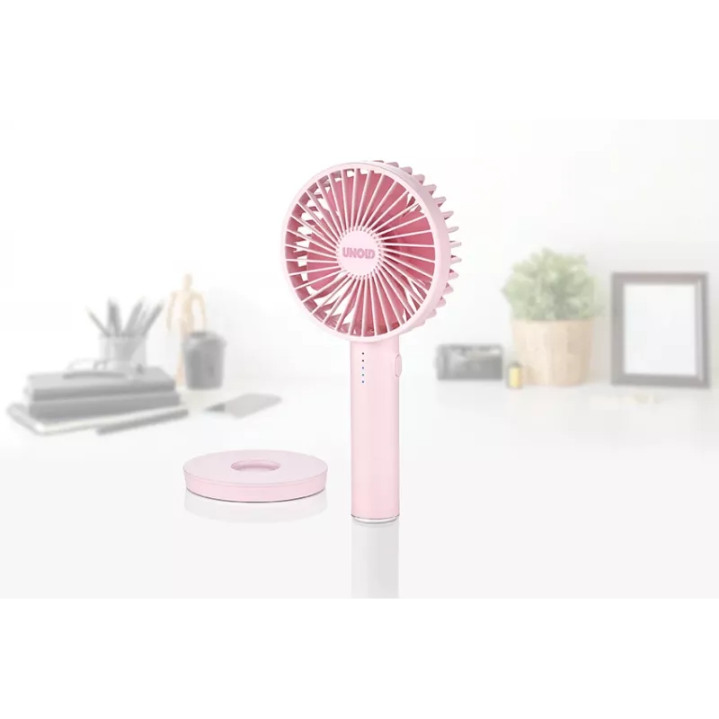 Unold Breezy II Pink 10 cm ručný ventilátor
