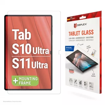 Displex Tablet Glass (9H) pre Samsung Galaxy Tab S10 Ultra/S11 Ultra, Eco montážny rám, nerozbitné
