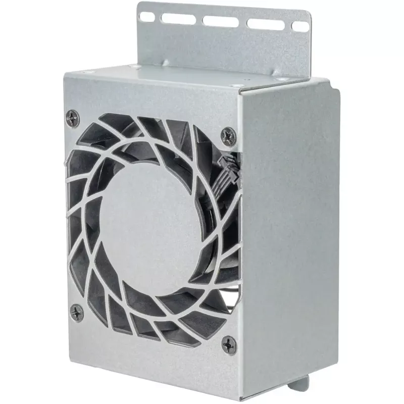 CPU chladič SILVERSTONE RAC45-FC-801 kompaktný 80 mm ventilátor, strieborný/čierny