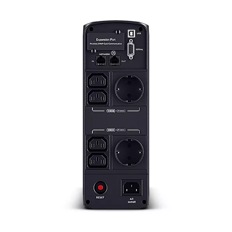CyberPower CP1200EIPFCLCD neprerušiteľný zdroj napájania (UPS) Line-Interactive 1,2 kVA 720 W 6 AC výstupov