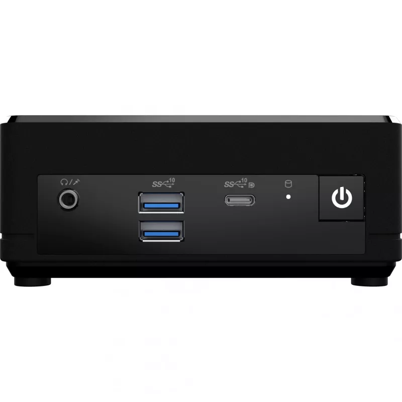 MSI Cubi N ADL S-254AT Intel® N N200 4 GB DDR4-SDRAM 128 GB SSD Windows 11 Pro Mini-PC čierna