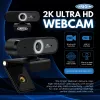 Origin Storage USB webkamera 2K Full HD, 5 MP, 2592 x 1944 pixelov, 2K Ultra HD, 60 fps, 10x, USB 2.0
