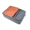 Taška cez rameno MODECOM RENO pre 15,6 palcov (39,6 cm) notebooky, nylon, sivá/oranžová