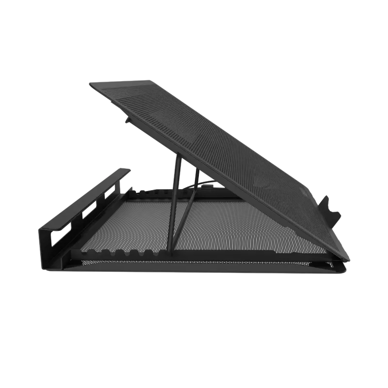Chladič na notebook NATEC Tern 2 Plus — 2 ventilátory, pre notebooky do 17,3 palcov, čierny