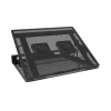 Chladič na notebook NATEC Tern 2 Plus — 2 ventilátory, pre notebooky do 17,3 palcov, čierny