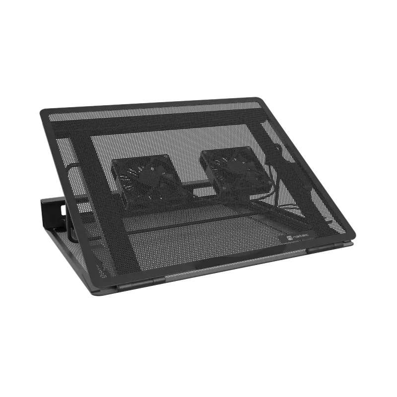 Chladič na notebook NATEC Tern 2 Plus — 2 ventilátory, pre notebooky do 17,3 palcov, čierny