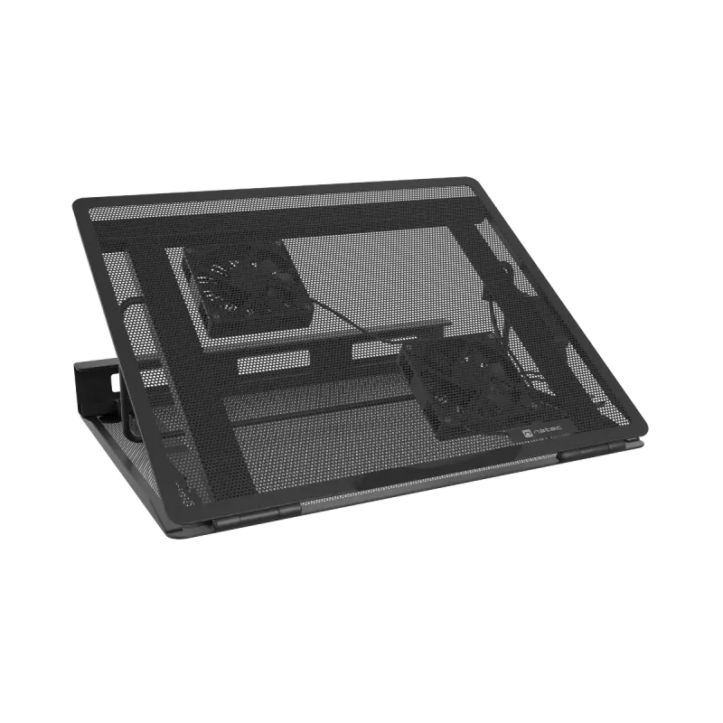 Chladič na notebook NATEC Tern 2 Plus — 2 ventilátory, pre notebooky do 17,3 palcov, čierny