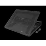 Chladič na notebook NATEC Tern 2 Plus — 2 ventilátory, pre notebooky do 17,3 palcov, čierny