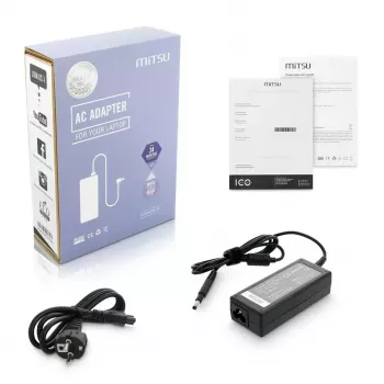 Nabíjačka na notebook MITSU 19,5V 3,33A (konektor 4,8×1,7) pre HP