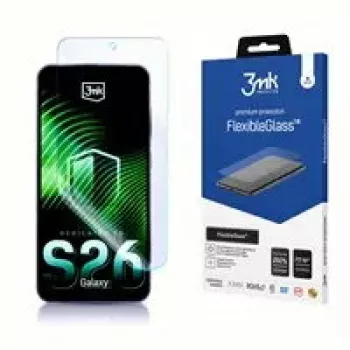 Hybridné sklo ochrana displeja 3MK FlexibleGlass pre Samsung Galaxy S26