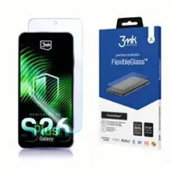 Tvrdená hybridná ochrana displeja 3MK FlexibleGlass pre Samsung Galaxy S26+