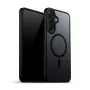 Ochranné puzdro Crong Hybrid Matte Magnetic pre Samsung Galaxy A56 — TPU + PC, čierna