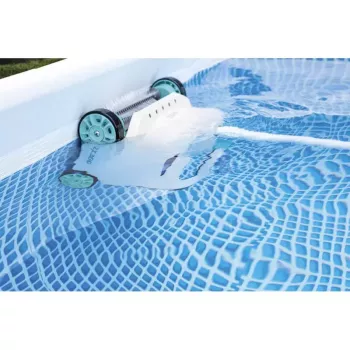 Robotický čistič bazéna Intex 28005 — pre bazény, modrá/biela, hmotnosť 5,66 kg