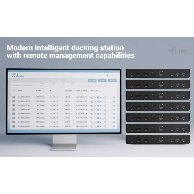 i-tec Thunderbolt 4 Intelligent Dual Display dokovacia stanica + Power Delivery 90 W