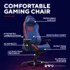 Herná stolička TRUST RUYA PRO GXT721SM Superman — ergonomický dizajn, výškovo nastaviteľná