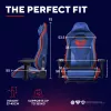 Herná stolička TRUST RUYA PRO GXT721SM Superman — ergonomický dizajn, výškovo nastaviteľná