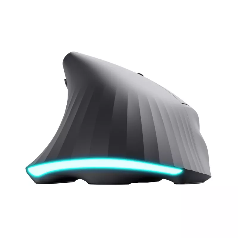 Herná myš TRUST GXT 145 Rexxa pre pravákov USB Type-A 12800 DPI, káblová, RGB koliesko, čierna