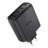 TRUST Maxo 65W AC rýchlonabíjačka do interiéru, 3× USB-C, max. 20V, 2m kábel, čierna