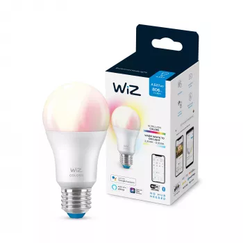 Smart žiarovka Telekom WiZ Bulb 8W (ekv. 60W) A60 E27 — Wi-Fi/Bluetooth, 8 kWh/1000h, 60×122 mm