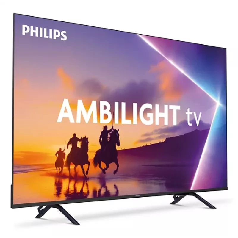 TV Philips Ambilight 43PUS8400/12 43 palcov (109,2 cm) QLED 4K Ultra HD Smart TV Wi-Fi čierna