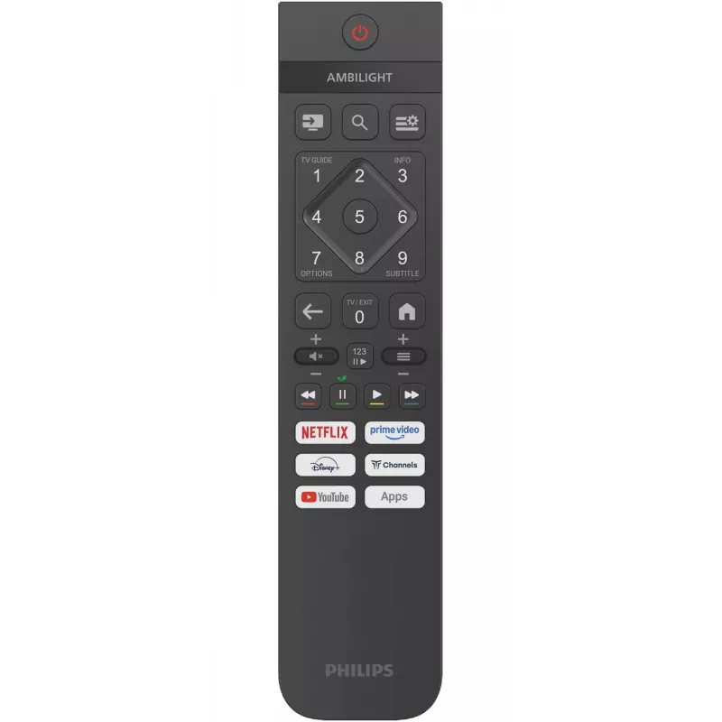 TV Philips Ambilight 43PUS8400/12 43 palcov (109,2 cm) QLED 4K Ultra HD Smart TV Wi-Fi čierna