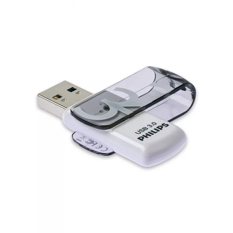 Philips FM32FD00D/00 Vivid Edition USB flash disk 32 GB, USB 3.0, Shadow Grey, balenie 2 ks