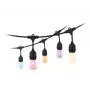 WiZ String Lights, inteligentná svetelná reťaz, Wi-Fi/Bluetooth, čierna, Wi-Fi 4 (802.11n), 802.11b, 802.11g, LED, plast