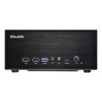 Shuttle XPC tenký Barebone XB860G2 - S1851, Intel H860, 1xDP, 2xHDMI, 2 PCIe sloty (1x 16X & 1x X1), 2x Intel LAN (1G + 2,5G), 8x USB, 3x M.2, 24/7 nepretržitá prevádzka